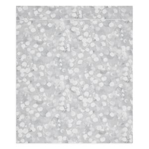 Anne de Solene Rosee Gris Cotton Flat Sheet, King