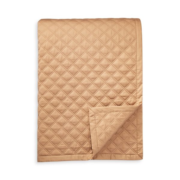 Hudson Park Double Diamond Coverlet, King - Exclusive