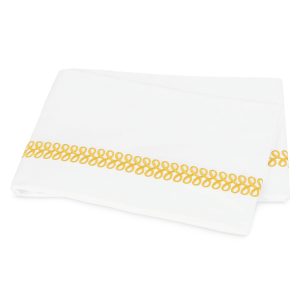 Matouk Astor Braid Flat Sheet, Full/Queen