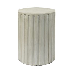 Jamie Young Fluted Column Side Table