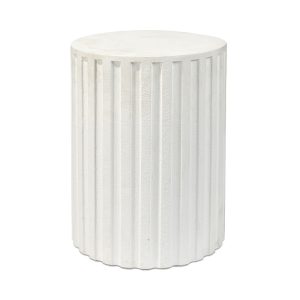 Jamie Young Fluted Column Side Table