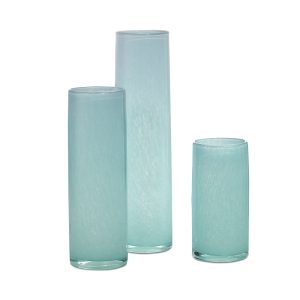 Jamie Young Gwendolyn Hand Blown Vases, Set of 3