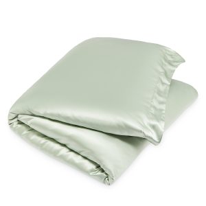 Gingerlily Silk Solid Duvet Cover, King