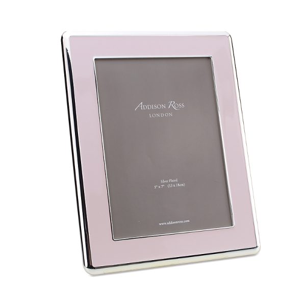 Addison Ross Curved Enamel Picture Frame, 5 x 7