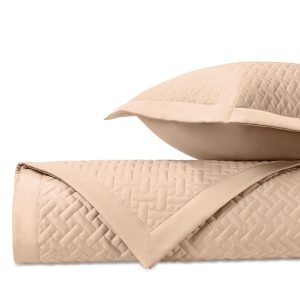 Home Treasures Basketweave Euro Quilted Shams Set