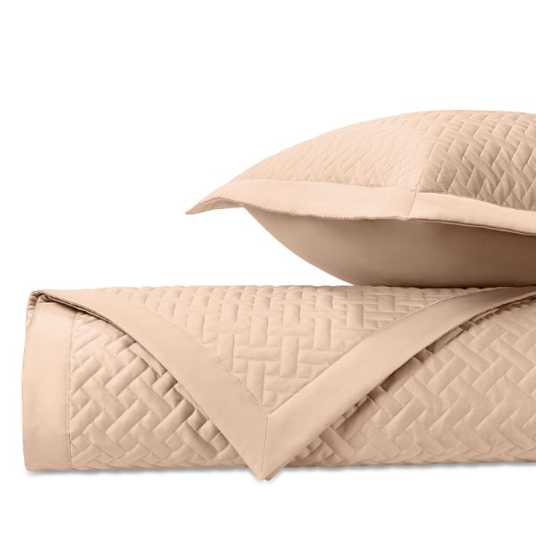 Home Treasures Basketweave Euro Quilted Shams Set