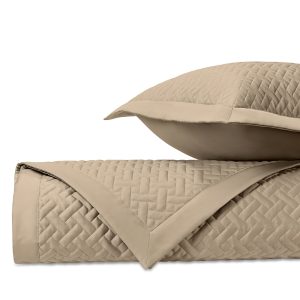 Home Treasures Basketweave Euro Quilted Shams Set