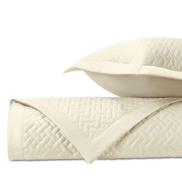 Home Treasures Basketweave Euro Quilted Shams Set