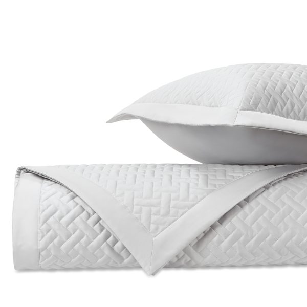 Home Treasures Basketweave Euro Quilted Shams Set