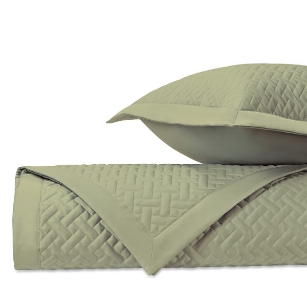 Home Treasures Basketweave Euro Quilted Shams Set