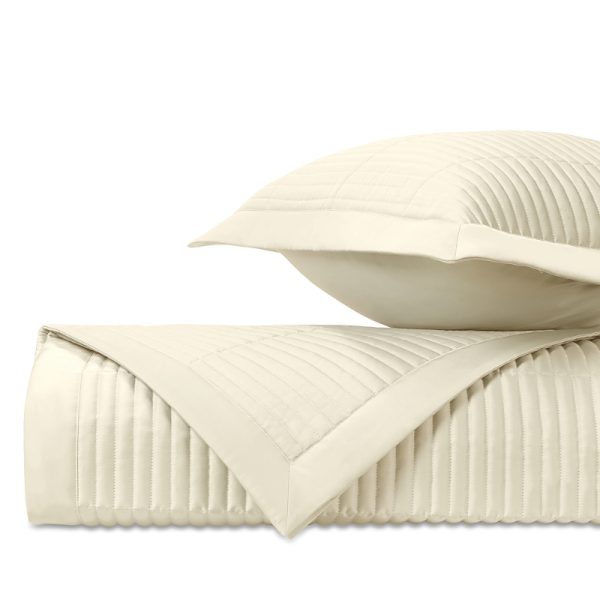 Home Treasures Channel Euro Quilted Sham Set