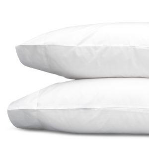 Matouk Positano Hemstitch Wrinkle Free Standard Pillowcase, Pair
