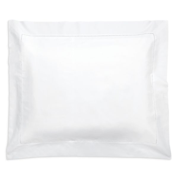 Matouk Positano Hemstitch Wrinkle Free Standard Sham