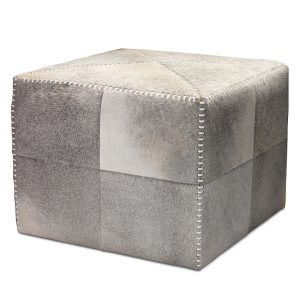 Jamie Young Hide Ottoman