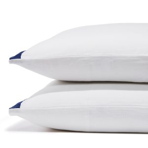 Amalia Home Collection Stonewashed Linen Standard Pillowcase, Pair - Exclusive