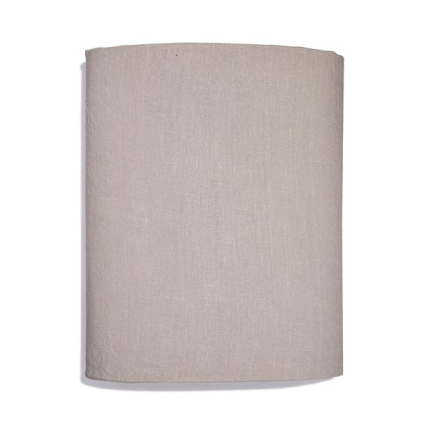 Amalia Home Collection Stonewashed Linen Queen Fitted Sheet - Exclusive