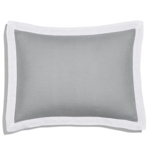 Amalia Home Collection Stonewashed Linen Boudoir Sham - Exclusive