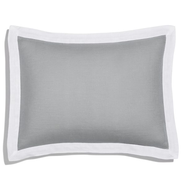 Amalia Home Collection Stonewashed Linen Boudoir Sham - Exclusive