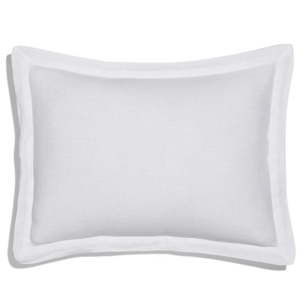Amalia Home Collection Stonewashed Linen Boudoir Sham - Exclusive