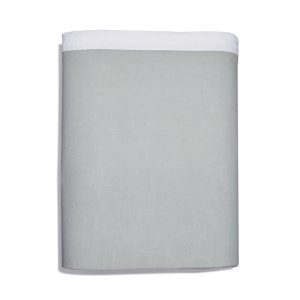 Amalia Home Collection Stonewashed Linen King Flat Sheet - Exclusive