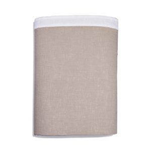 Amalia Home Collection Stonewashed Linen King Flat Sheet - Exclusive