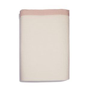 Amalia Home Collection Stonewashed Linen King Flat Sheet - Exclusive