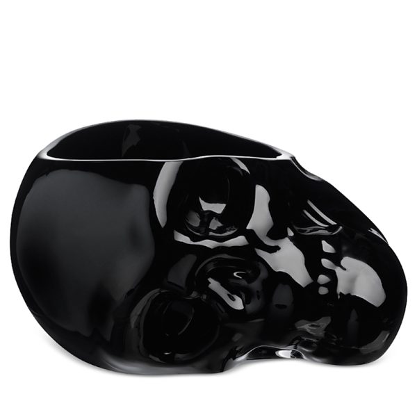 Nude Glass Memento Mori Skull Bowl, Small