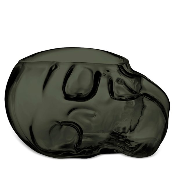 Nude Glass Memento Mori Skull Bowl, Small