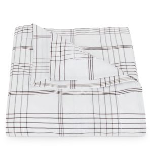 Matouk August Plaid Duvet Cover, Full/Queen