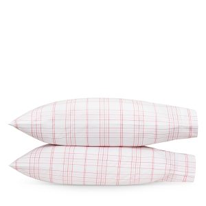 Matouk August Plaid Standard Pillowcase, Pair