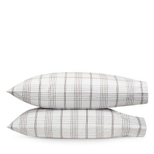 Matouk August Plaid Standard Pillowcase, Pair
