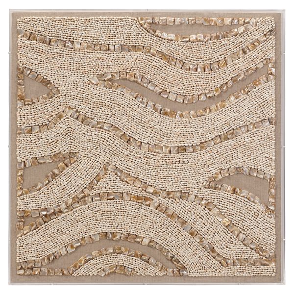 Jamie Young Big Wave Shell Wall Art