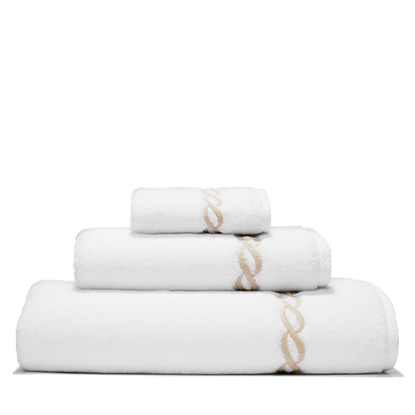 Matouk Classic Chain Milagro Fingertip Towel - Exclusive