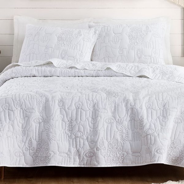 Justina Blakeney Hamsa Quilt Set, King