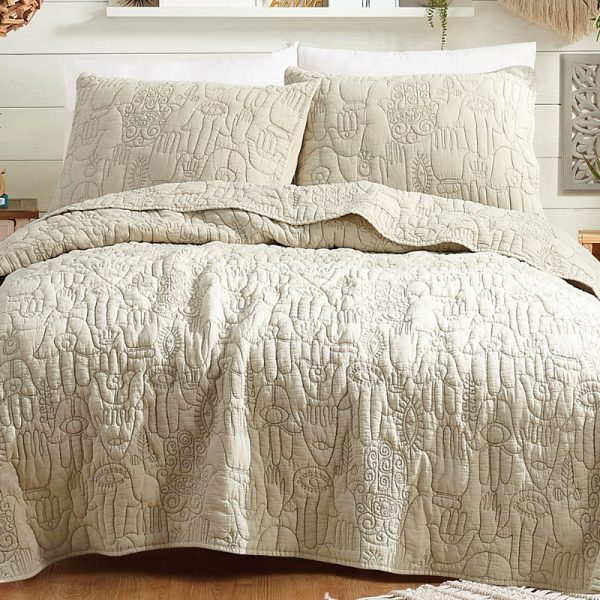 Justina Blakeney Hamsa Quilt Set, King