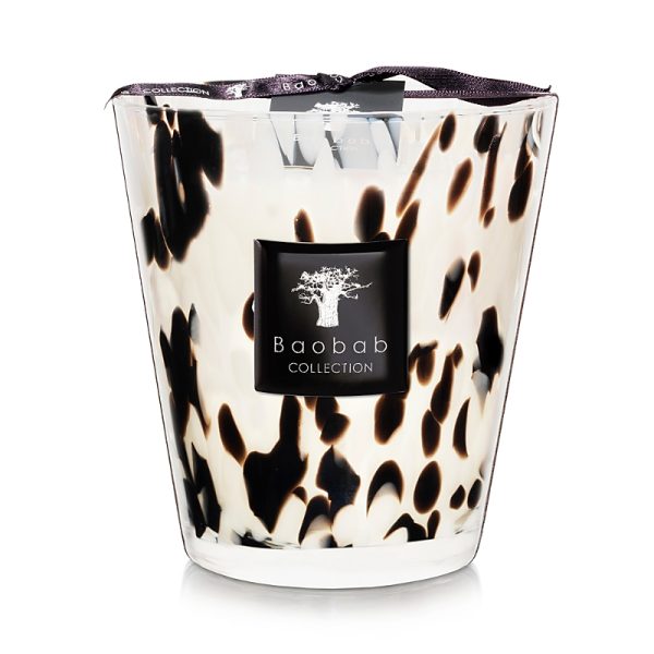 Baobab Collection Max 16 Black Pearls Candle