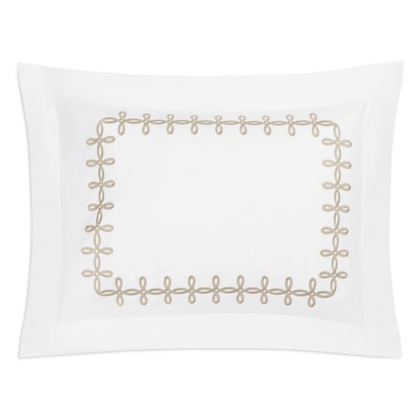 Matouk Gordian Knot Percale Standard Sham