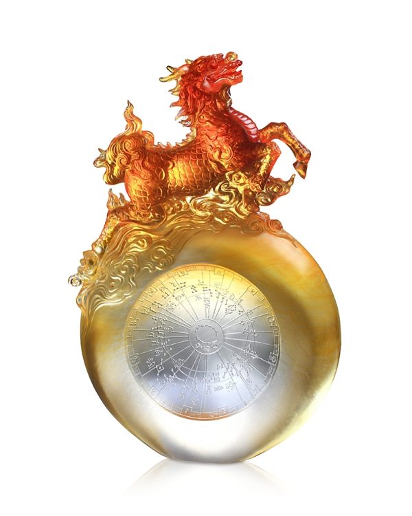 Liuli Benevolence of the Qilin Figurine