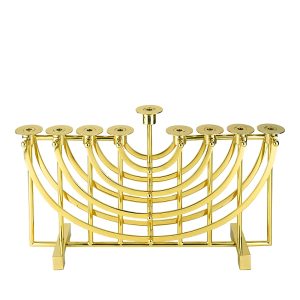 Ricci Argentieri Polished Brass Menorah