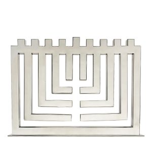 Ricci Argentieri Stainless Steel Menorah
