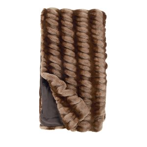 Donna Salyers Fabulous Furs Couture Collection Faux Fur Throw