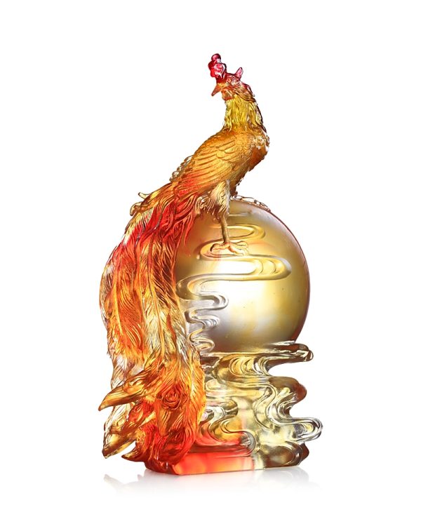 Liuli Splendor of the Phoenix Crystal Figure