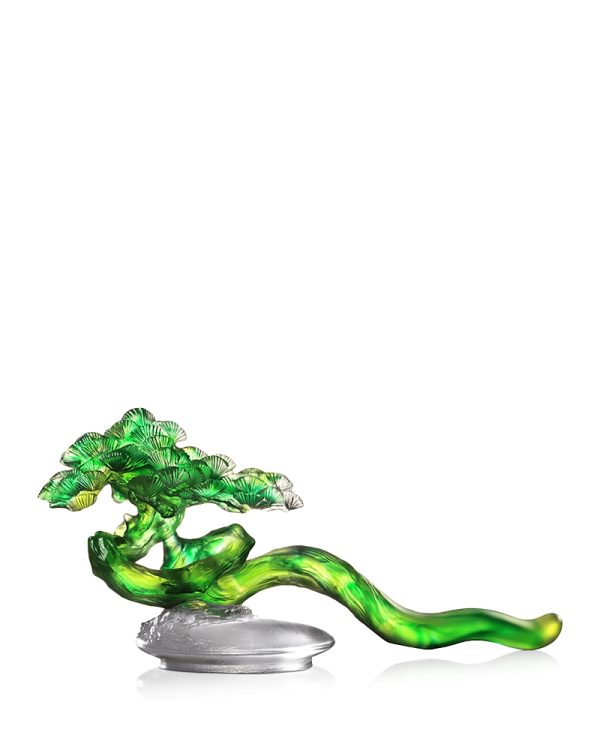 Liuli Heavenly Pine Crystal Figure