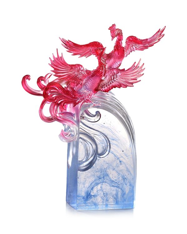 Liuli Splendor in the Ninth Heavens Crystal Figure
