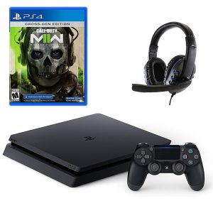 Sony PlayStation 4 Slim 1TB Call of Duty: Modern Warfare Ii Core Bundle with Wired Headset