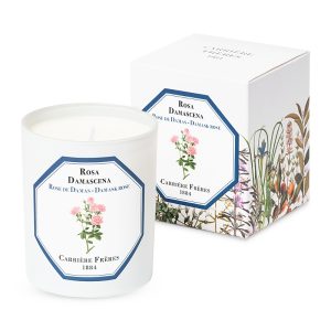 Carriere Freres Damask Rose Scented Candle, 6.5 oz.