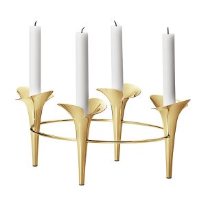 Georg Jensen Bloom Taper Candleholder