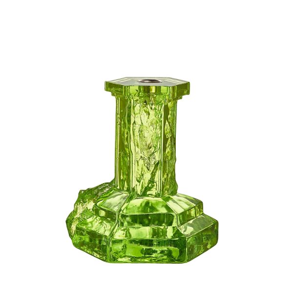 Kosta Boda Rocky Baroque Candlestick, Large