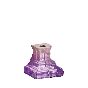 Kosta Boda Rocky Baroque Candlestick, Small