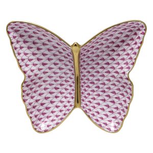 Herend Porcelain Butterfly Dish